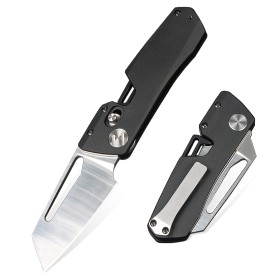 Black Bear Fast Opening Axis T6 Aluminum Handle No Logo Folding Knife UD408777